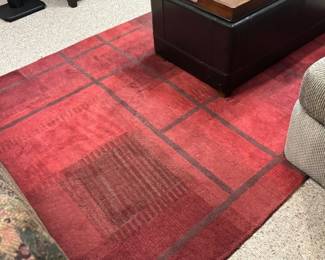Red Area Rug