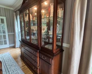 Lighted China Cabinet