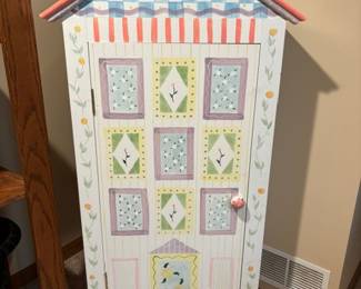 Painted Children's Cabinet