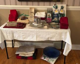 Napkins, Napkin Rings, Mats