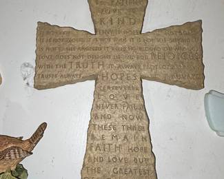 Inspirio Zondervan 'Love Is Patient' Scripture Cross