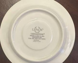 Lenox Chinastone Saucer - For The Grey Patterns