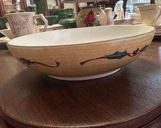 Lenox Winter Greetings Everyday Serving Bowl
