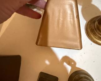 Vintage Copper-Plated Steel Cow Bell
