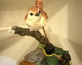 Lenox Marsh Wren figurine