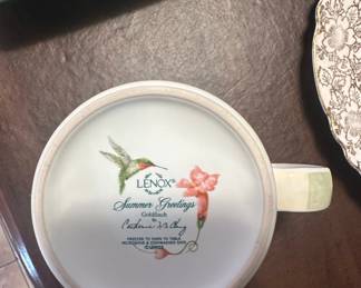 Lenox Summer Greetings Goldfinch Mug