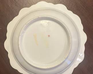 Victorian Era Porcelain Scenic Bowl - Currier & Ives Style