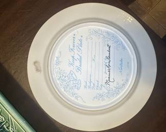 Noritake Keep Forever Bridal Plate