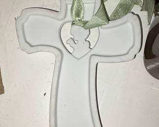 Precious Moments 'Cross My Heart' Wall Cross