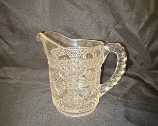 EAPG Imperial Glass Amelia (Star Medallion) Creamer