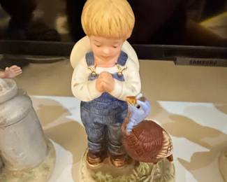 Denim Days 'Time for Thanks' Figurine (HOMCO #1506)
