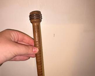 Vintage Wooden Textile Bobbin Spool