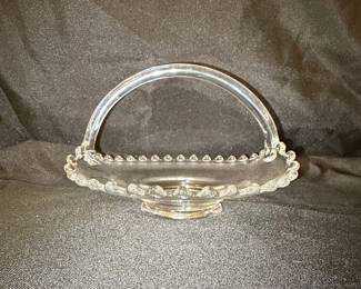 Imperial Glass Candlewick Basket