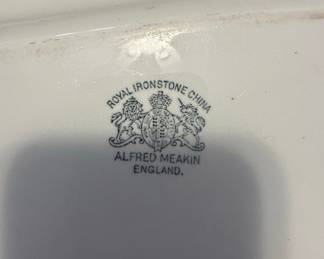Alfred Meakin Morning Glory Transferware Serving Platter