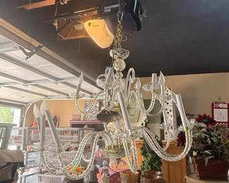Vintage Italian Murano Glass Chandelier
