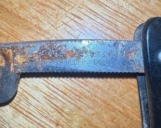 Western States Cutlery & Mfg. Co. Straight Razor