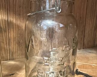 Atlas E-Z Seal Quart Canning Jar with Glass Lid