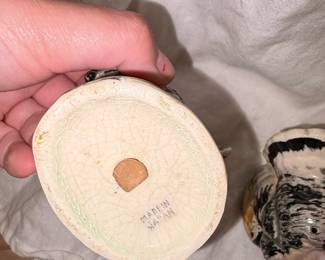 Vintage Ceramic Turkey Salt and Pepper Shakers, Made in Japan