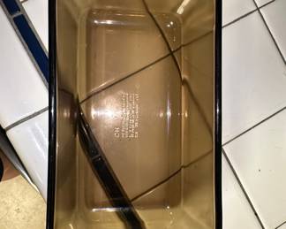 Pyrex Visions Amber Loaf Pan #213