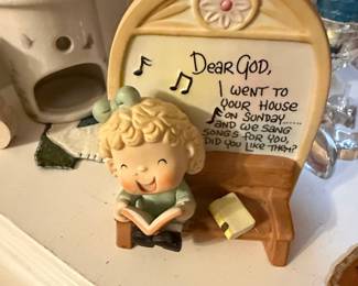 Enesco Dear God Kids 'Dear God, I Went To Your House' Figurine