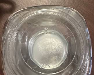 Anchor Hocking "Hoosier" Style Ribbed Glass Storage Jar