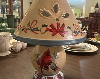 Lenox Winter Greetings Everyday Candle Lamp