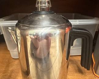 Vintage Farberware 4-8 Cup Stovetop Coffee Percolator Model L7680