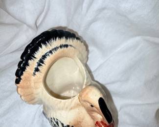 Vintage Morton Pottery Turkey Planter
