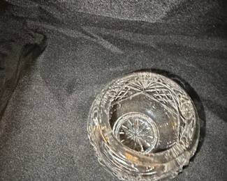 American Brilliant Period Cut Glass Rose Bowl