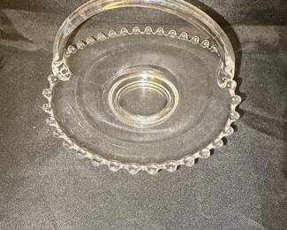 Imperial Glass Candlewick Basket