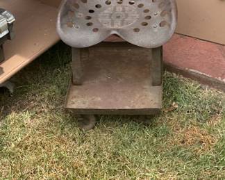 Vintage Tractor Seat Stool