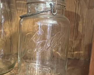 Ball Ideal "Pat'd July 14, 1908" Wire-Bail Canning Jar