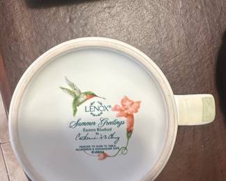 Lenox Summer Greetings Eastern Bluebird Mug