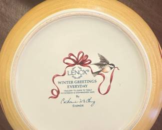 Lenox Winter Greetings Everyday Serving Bowl