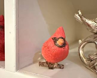 Small Cardinal Figurine