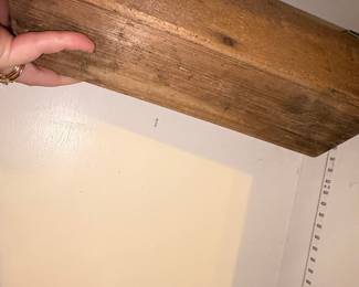 Vintage Wooden Cheese Box