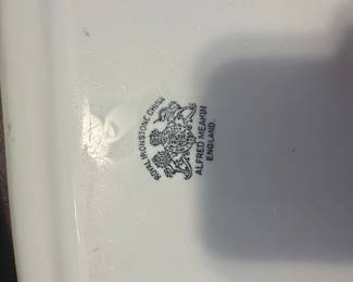 Alfred Meakin Royal Ironstone China "Morning Glory" Serving Platter