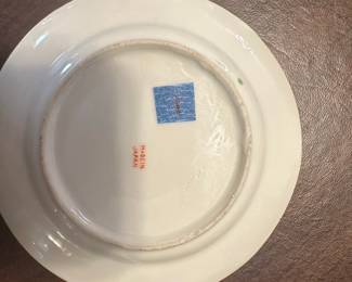 Vintage Japanese Floral Porcelain Bread and Butter Plate - Occupied Japan