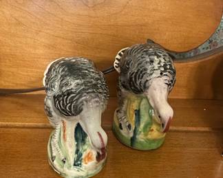 Vintage Ceramic Turkey Salt and Pepper Shakers