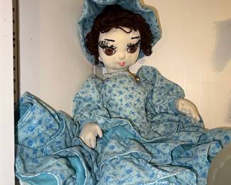 Vintage Cloth Southern Belle Doll