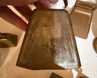 Vintage Sheet Metal Cow Bell