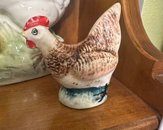 Vintage Ceramic Chicken Salt and Pepper Shaker