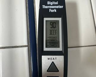 Digital Meat Thermometer Fork