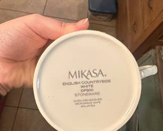 Mikasa English Countryside White Mug