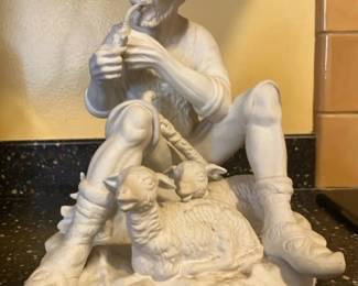 Antique Dresden or Dresdenstyle Porcelain Figurine
