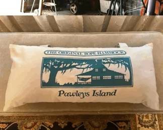 Pawleys Island Hammock with Metal Stand  SnapOn Pillow