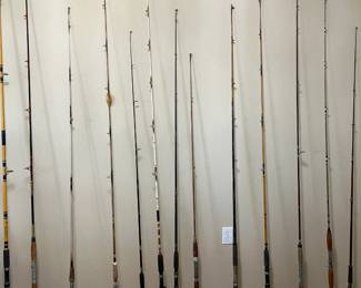 More fishing poles