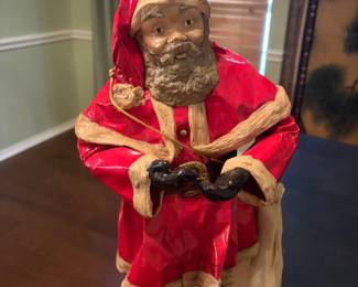 Papier-mâché Santa