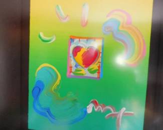 Peter Max Heart Series