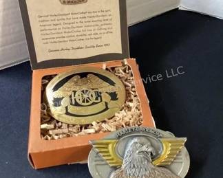 Harley-Davidson belt buckles